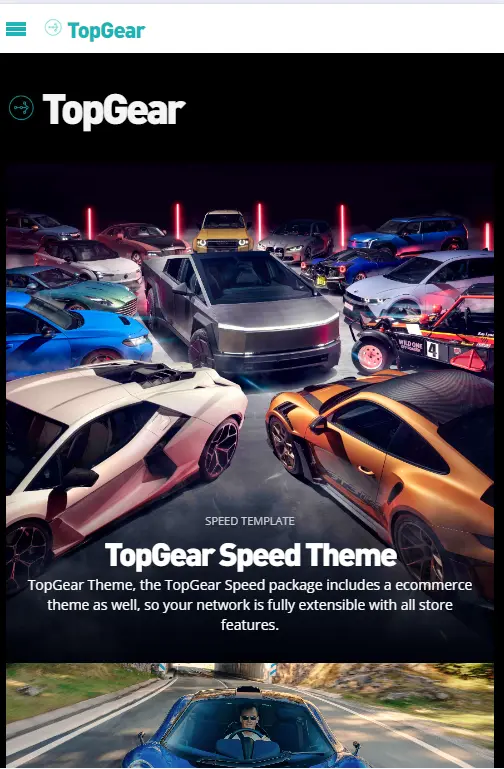 TopGear style for a community powered site with the TopGear Speed template. Featuring a responsive retina ready layout with magazine...